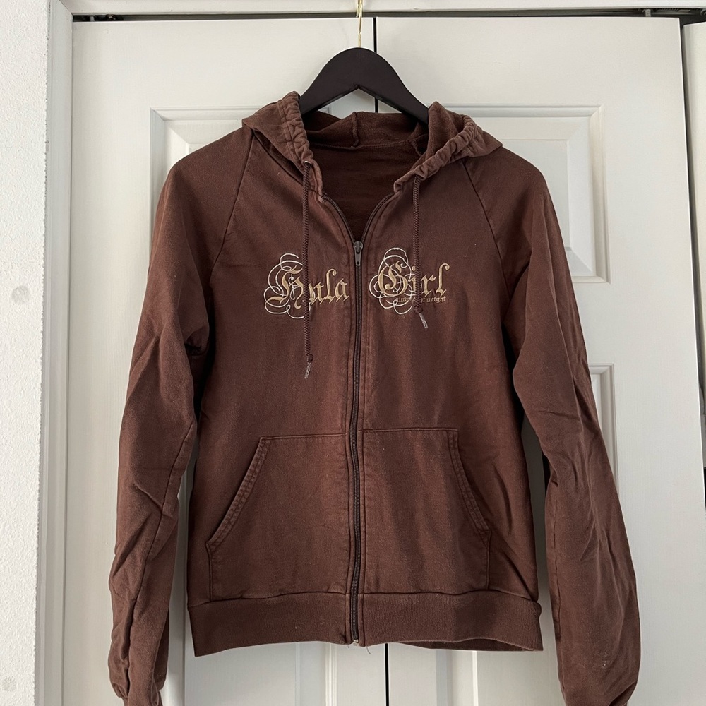 Hula girl hoodie